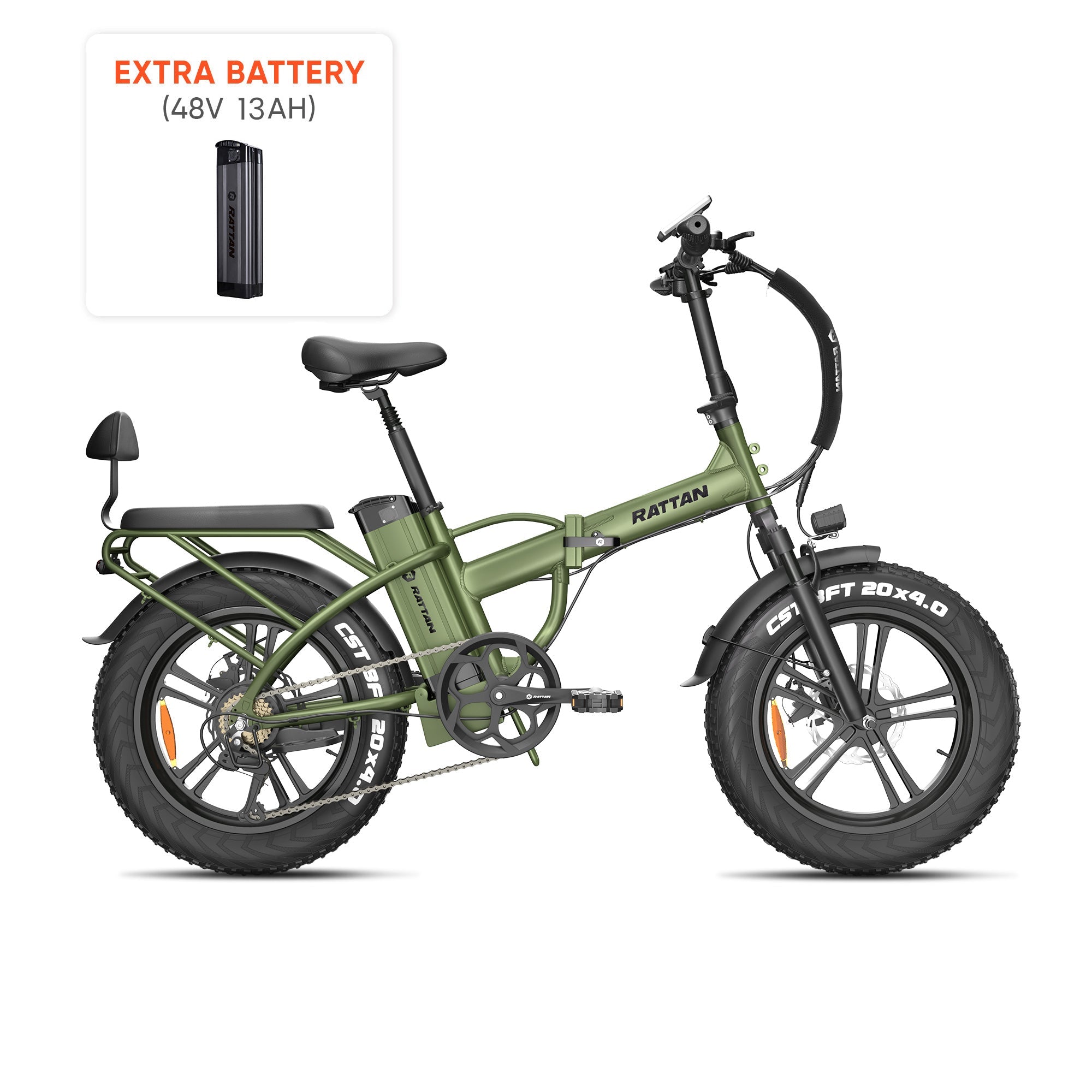 Rattan LM 750 PRO Foldable Ebike