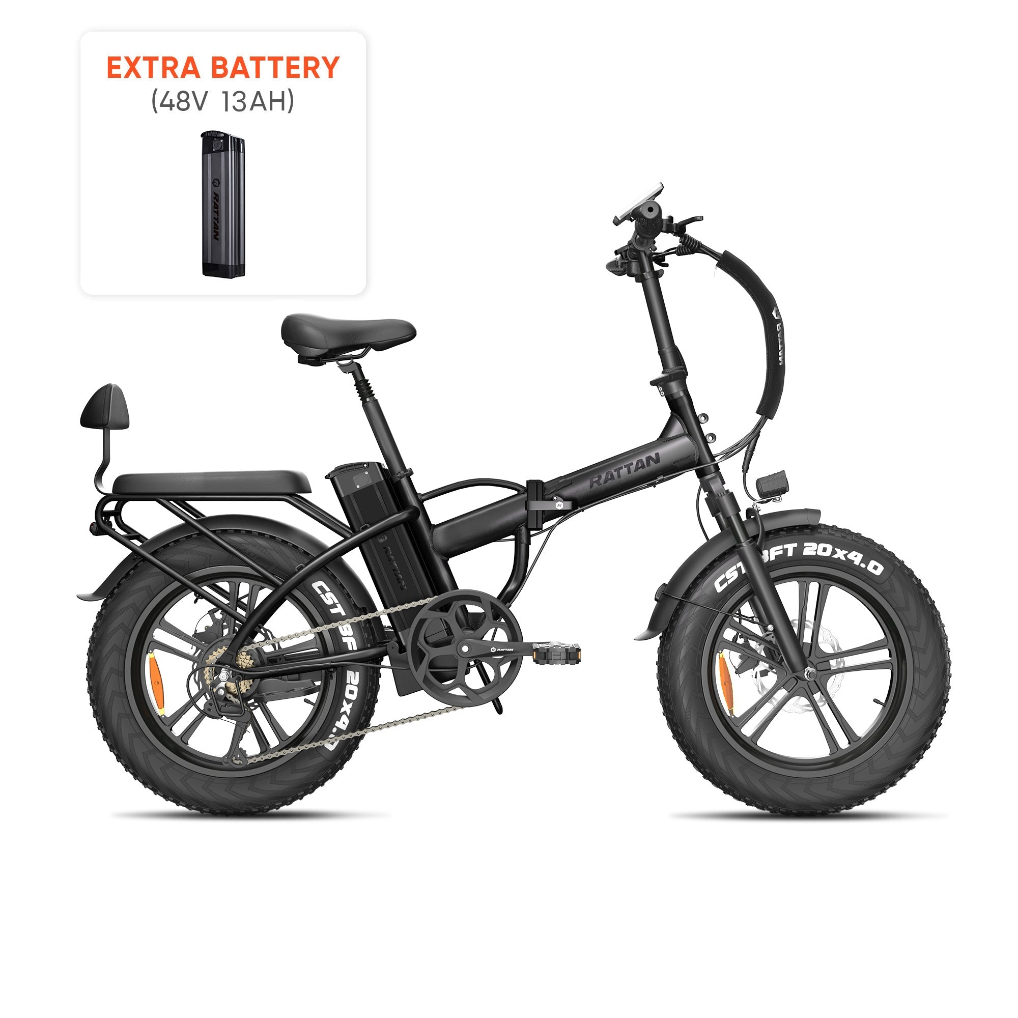 Rattan LM 750 PRO Foldable Ebike