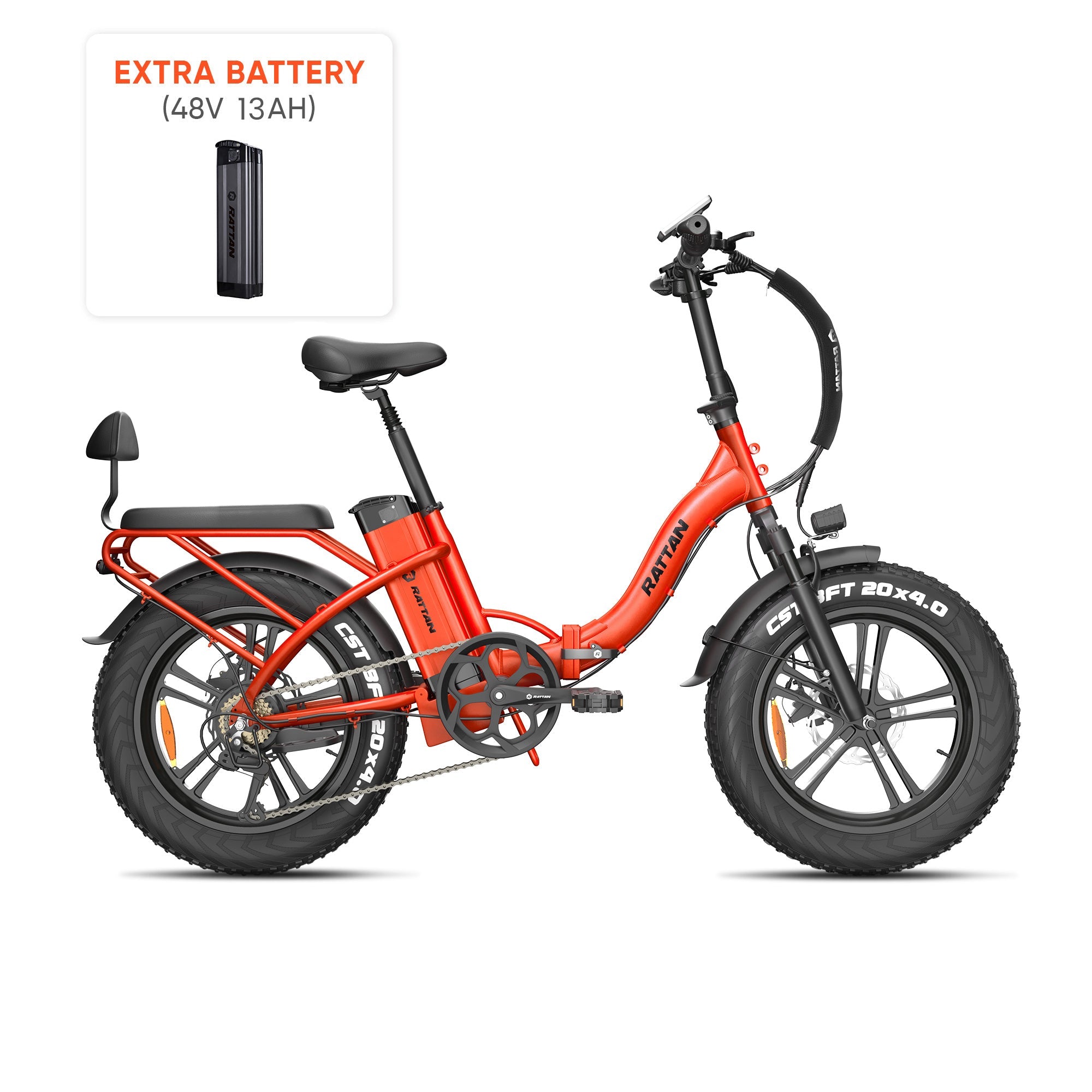 Rattan LF 750 PRO Foldable Ebike | UL Safety Certified
