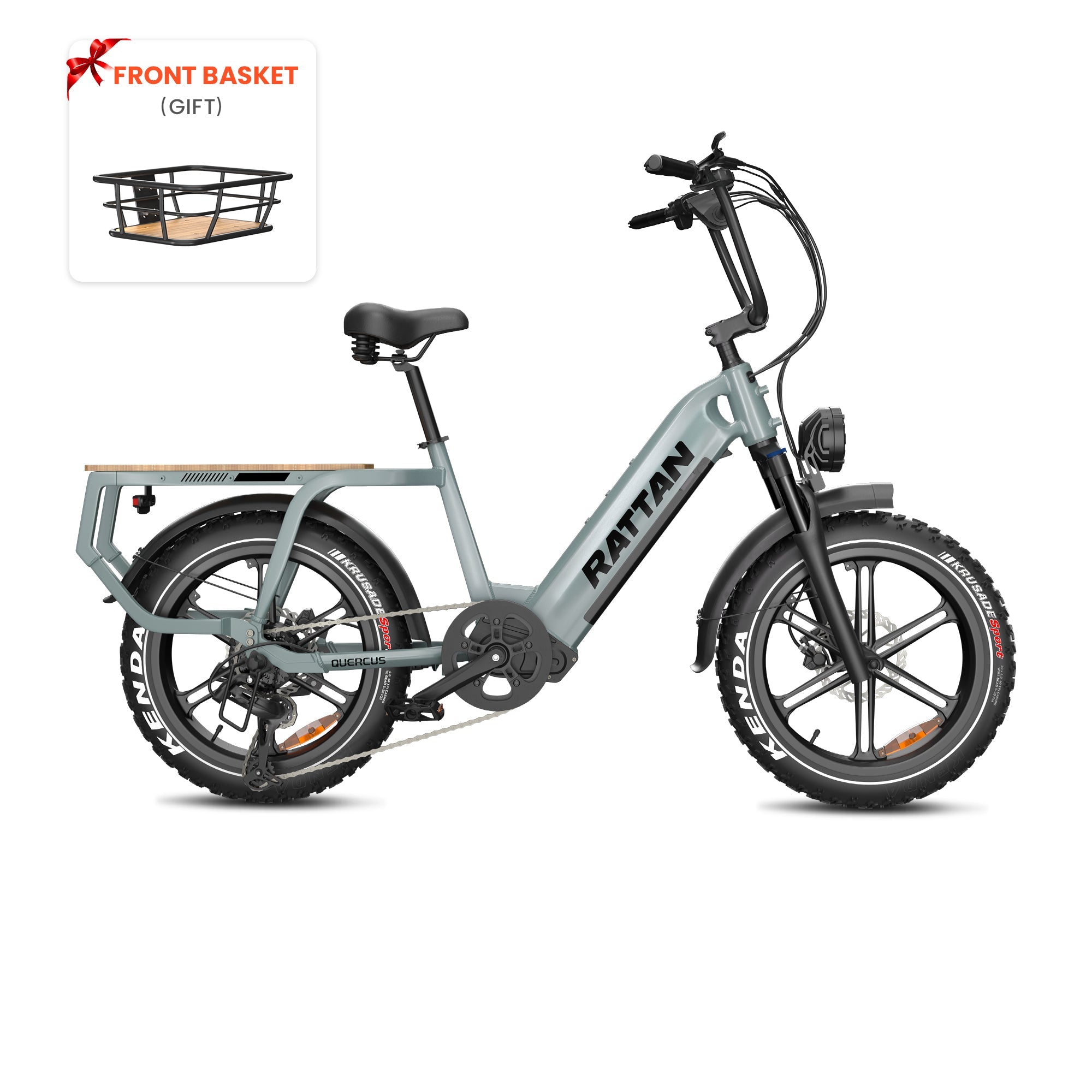 Ratter Quercus Premium Long Range Utility Ebike | UL Safety Certified
