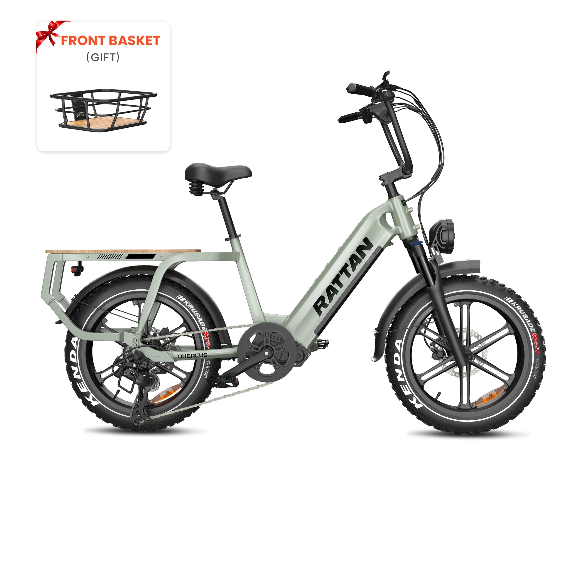 Ratter Quercus Premium Long Range Utility Ebike | UL Safety Certified