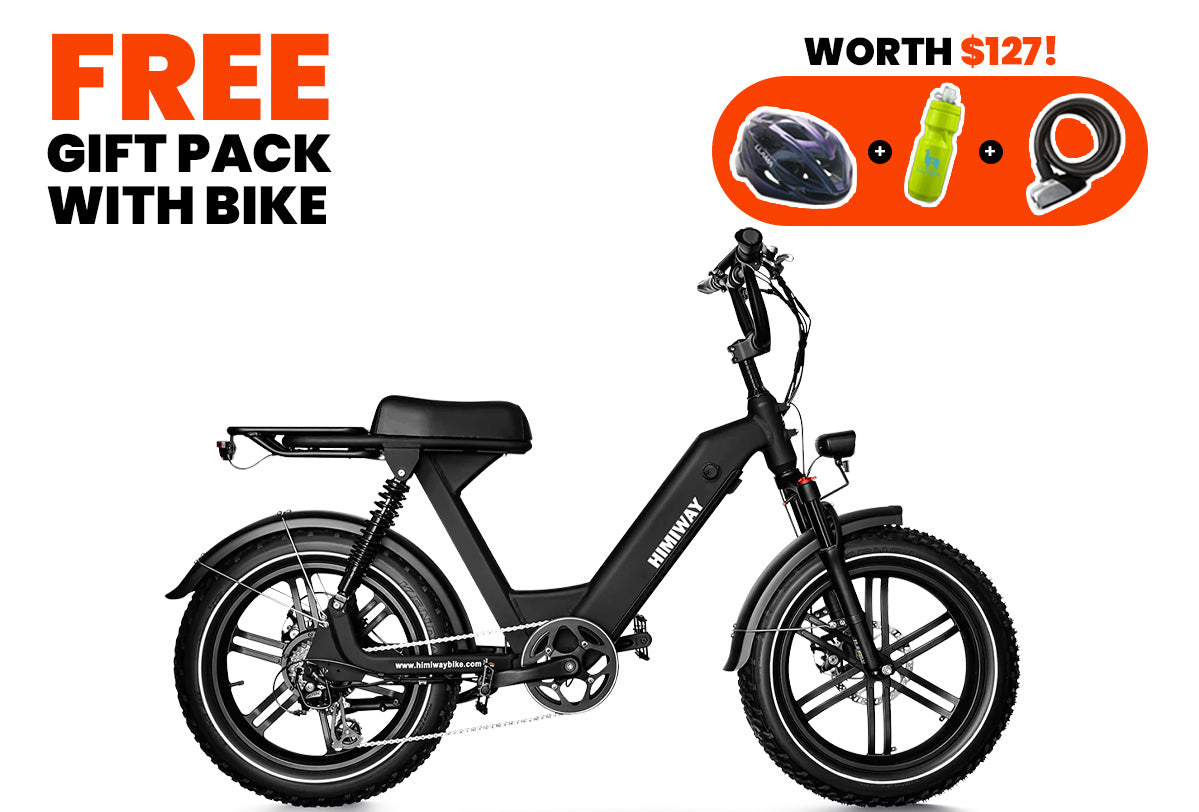 Himiway Escape Pro Long Range Moped-Style Electric Bike