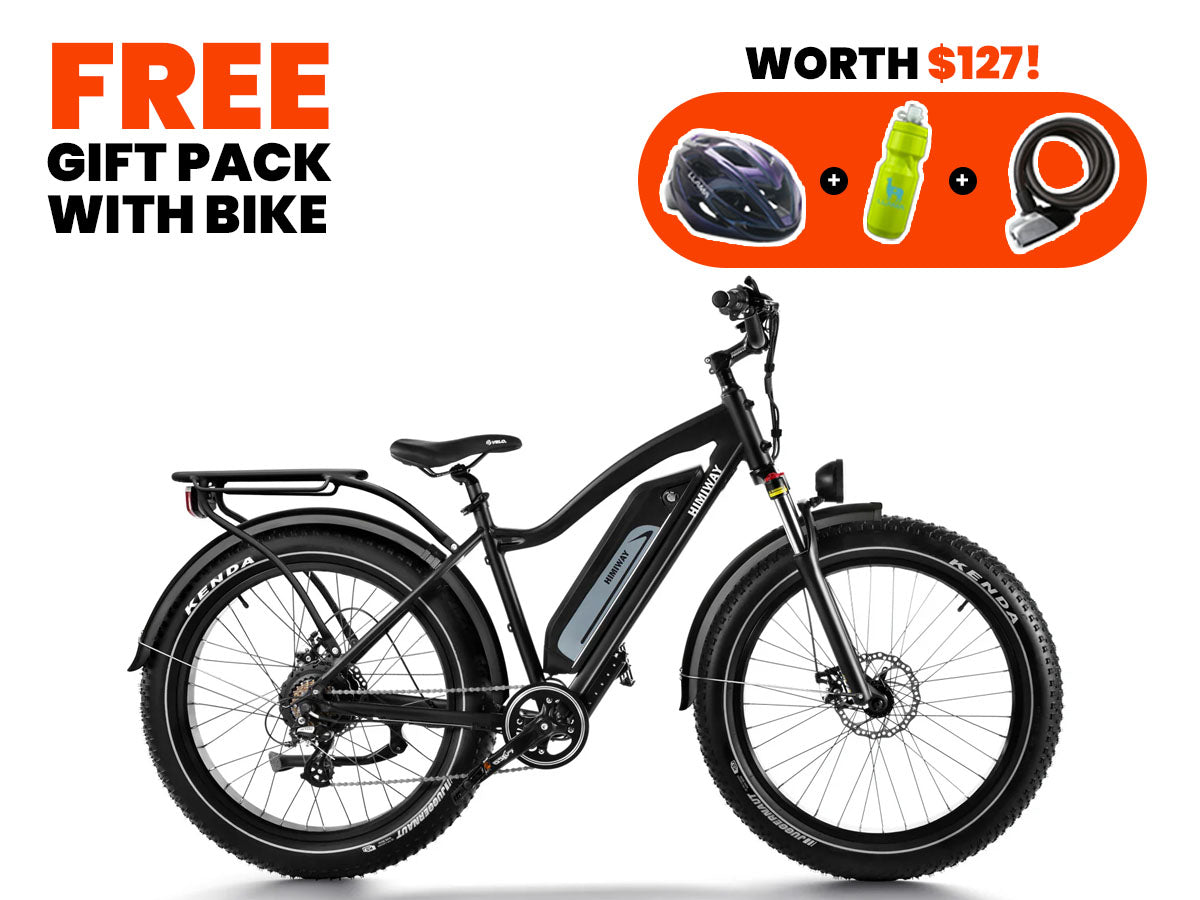 Himiway D3 (Cruiser) Long Range Fat Tire Electric Bike