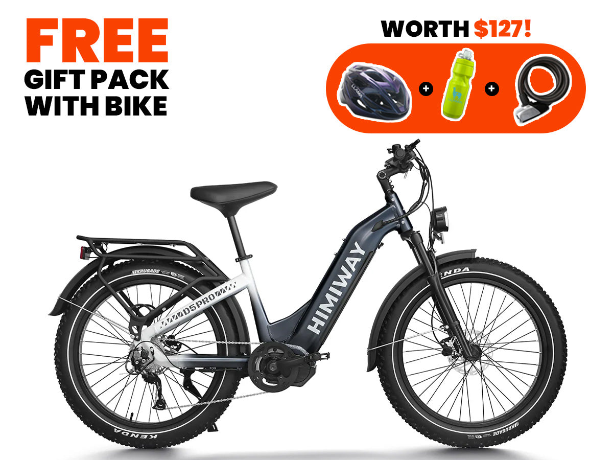 Himiway D5 Pro ST Premium All-terrain Electric Fat Bike + Free 4 Years Warranty
