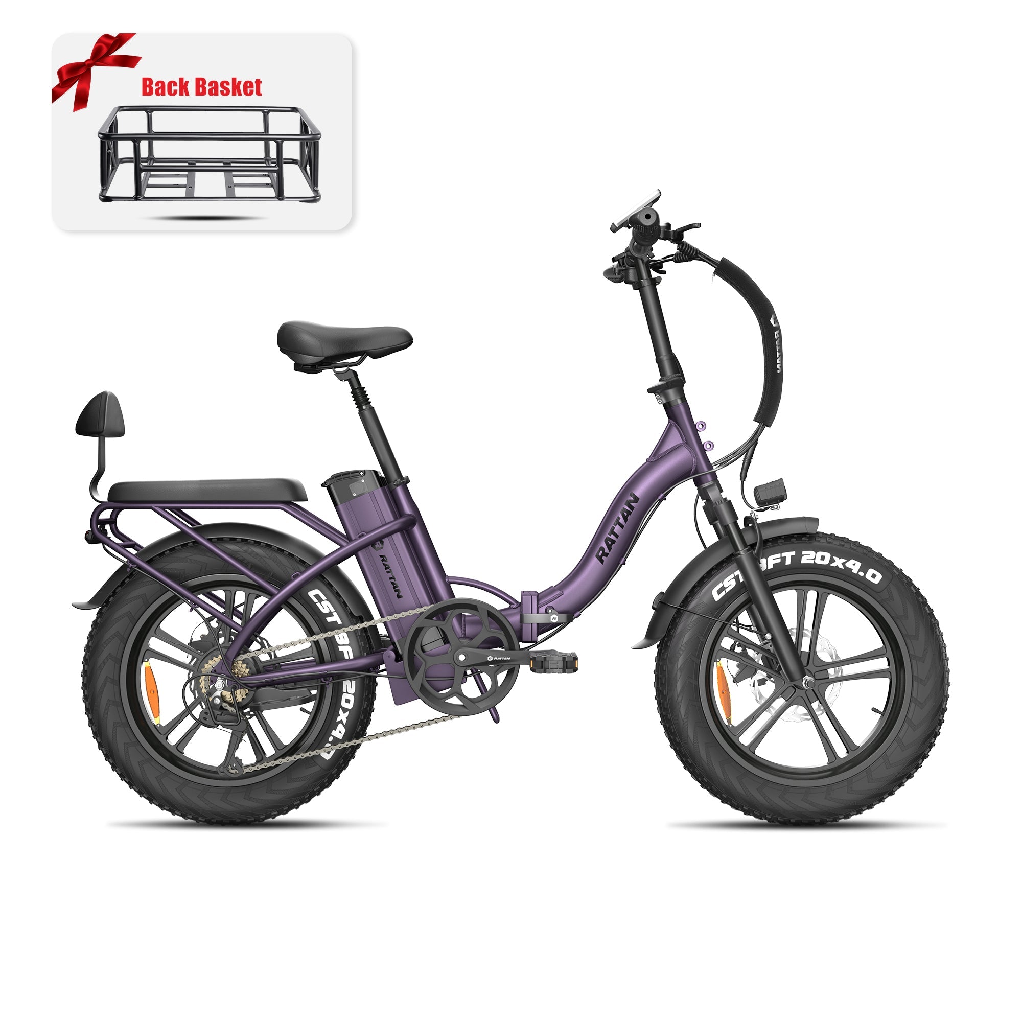 Rattan LF 750 PRO Foldable Ebike | UL Safety Certified