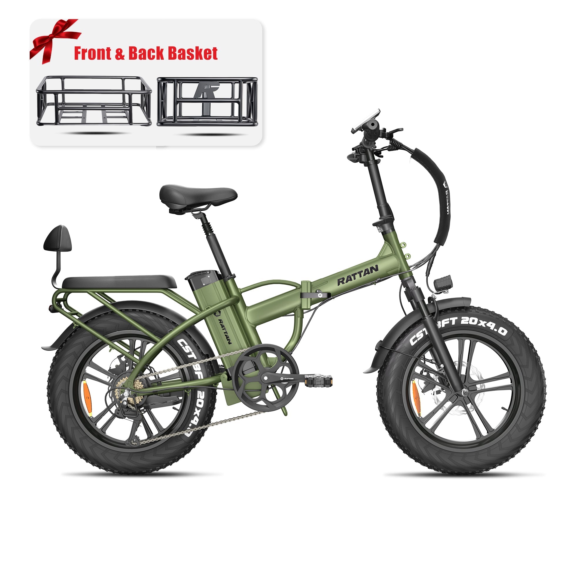 Rattan LM 750 PRO Foldable Ebike