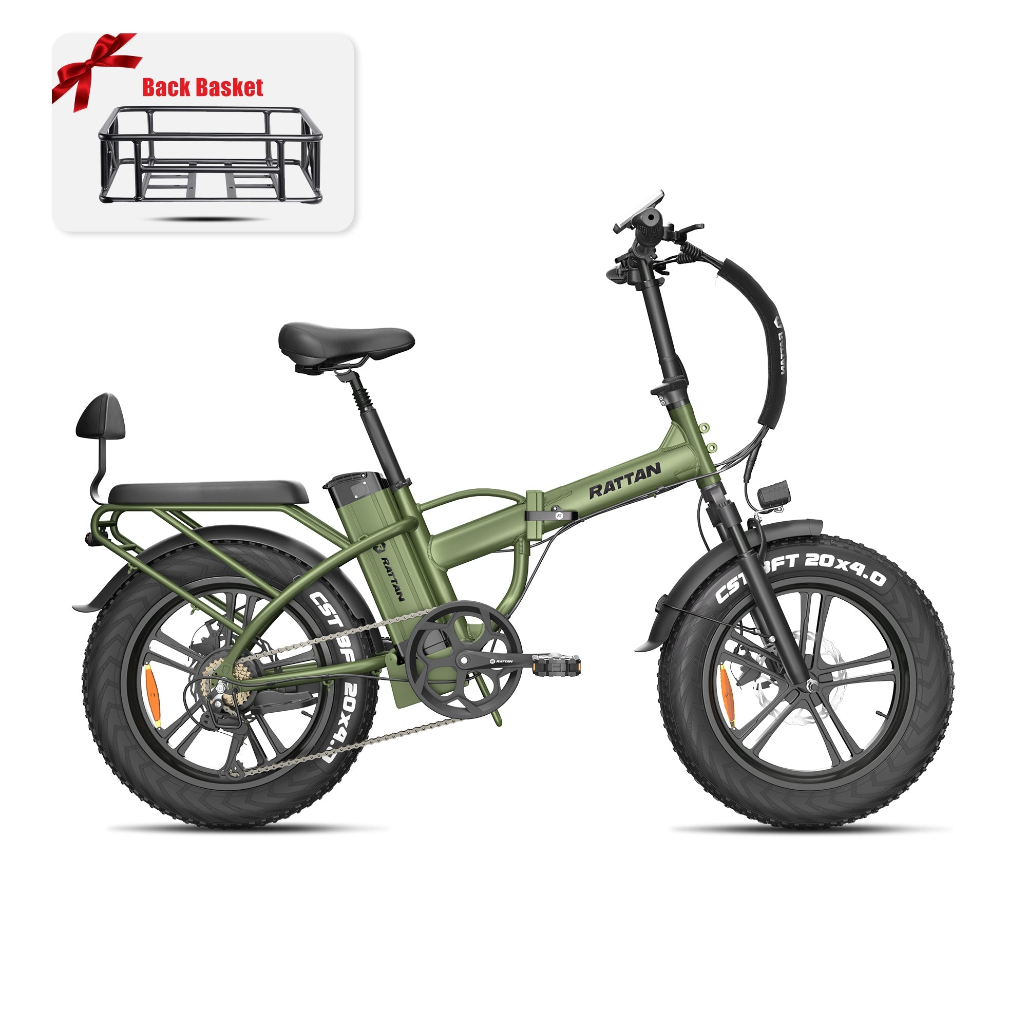 Rattan LM 750 PRO Foldable Ebike