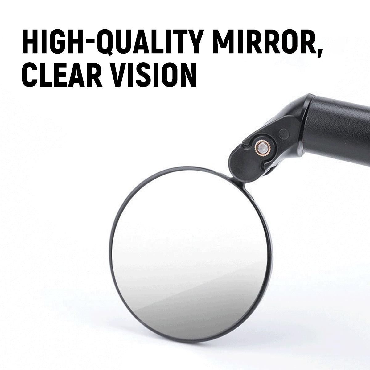 LLAMA EBIKE Foldable Convex Rearview Mirror