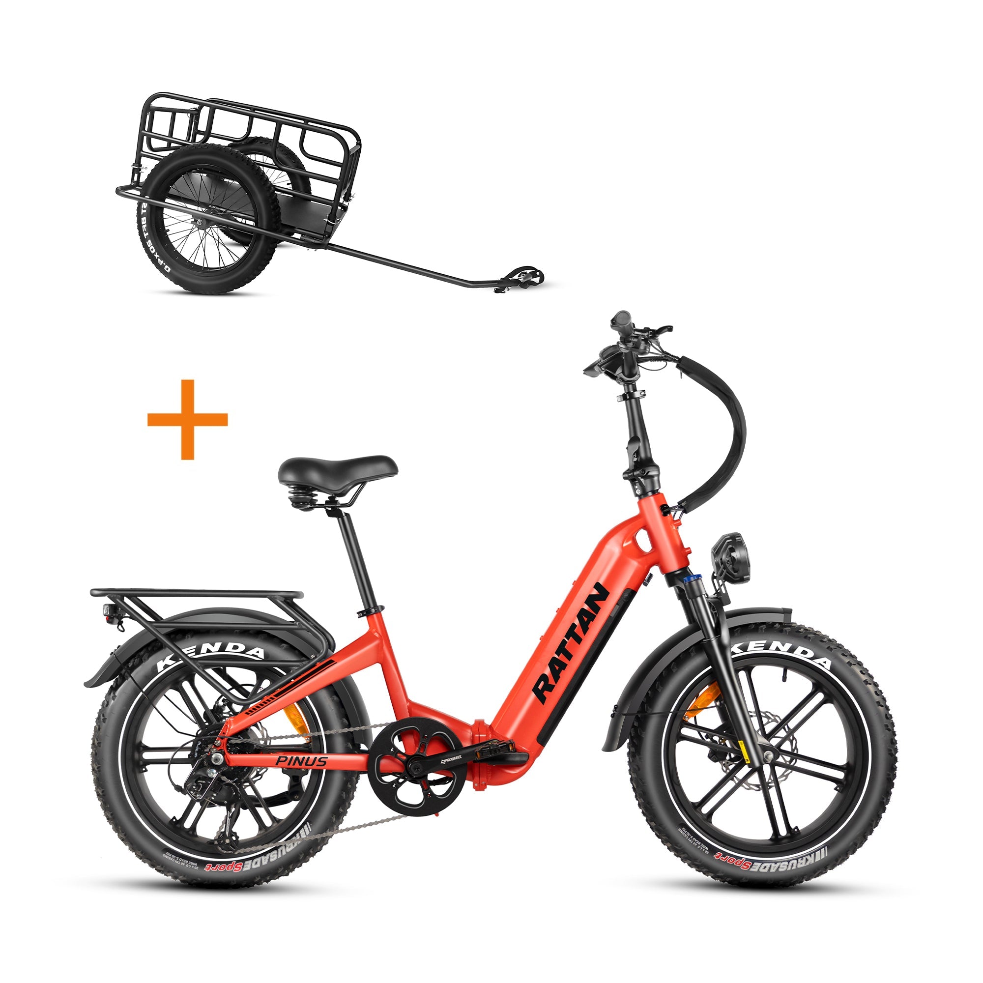 Rattan Pinus Foldable Ebike | UL Safety Certified