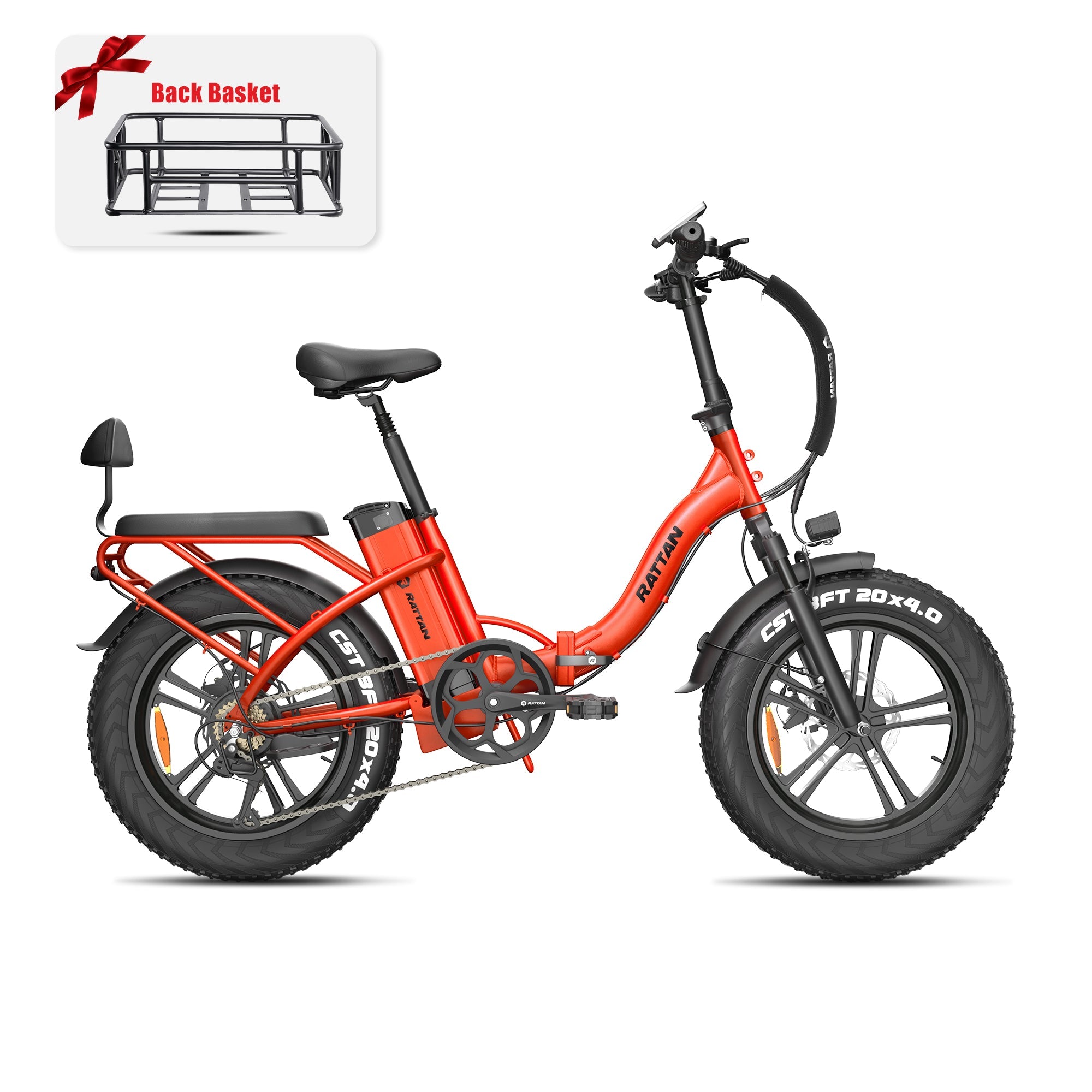 Rattan LF 750 PRO Foldable Ebike | UL Safety Certified