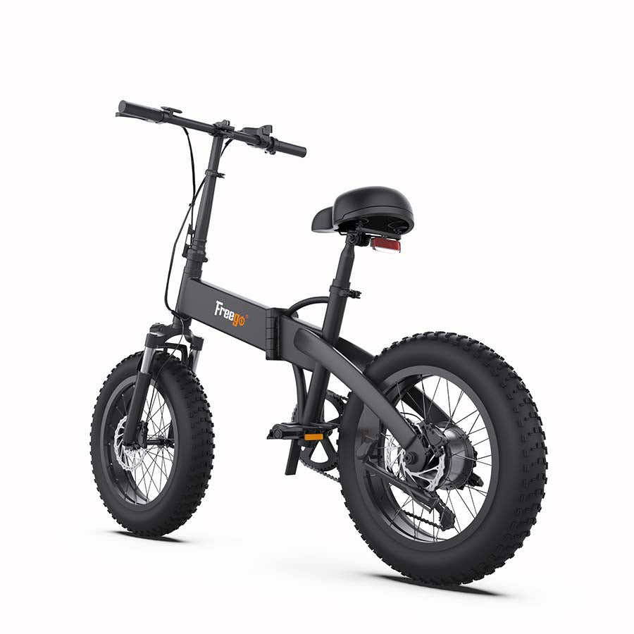Freego eFlex Raptor E1 Shimano 7-Speed Foldable Fat Tire City Electric Bike - Top Speed 20 mph | UL Safety Certified