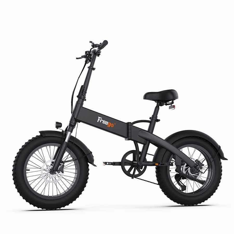 Freego eFlex Raptor E1 Shimano 7-Speed Foldable Fat Tire City Electric Bike - Top Speed 20 mph | UL Safety Certified