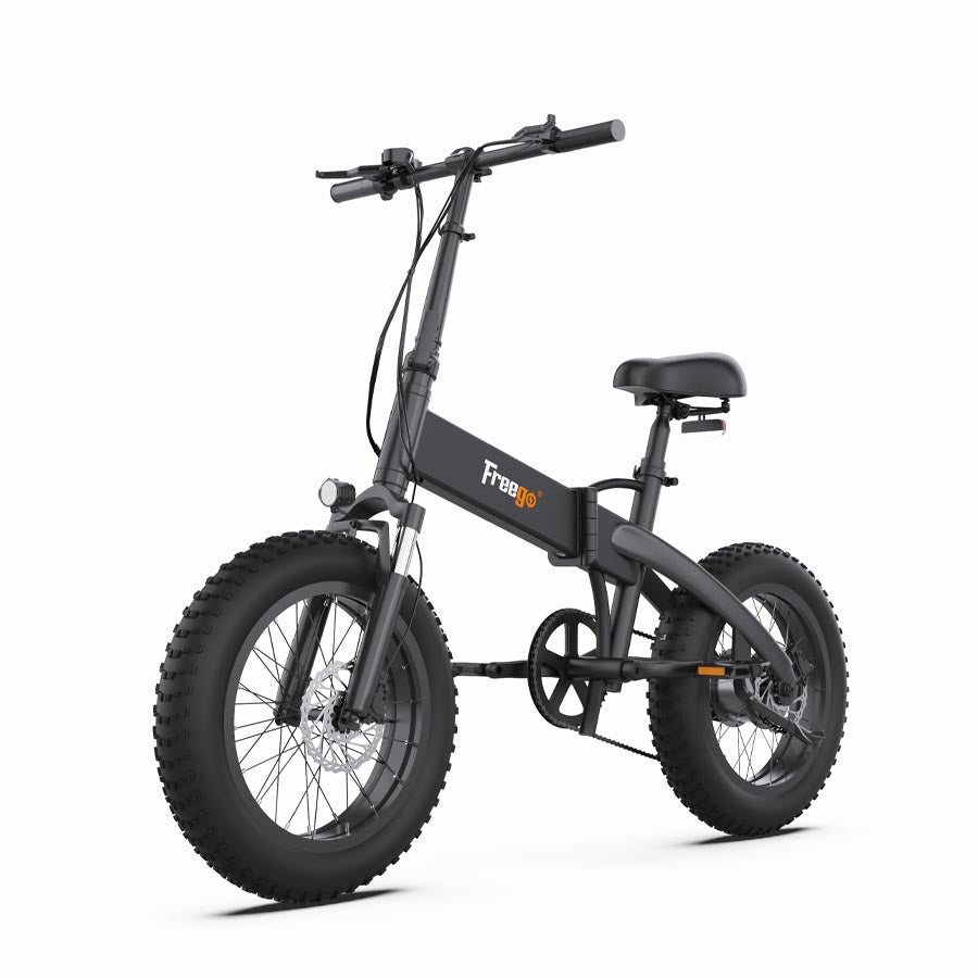 Freego eFlex Raptor E1 Shimano 7-Speed Foldable Fat Tire City Electric Bike - Top Speed 20 mph | UL Safety Certified