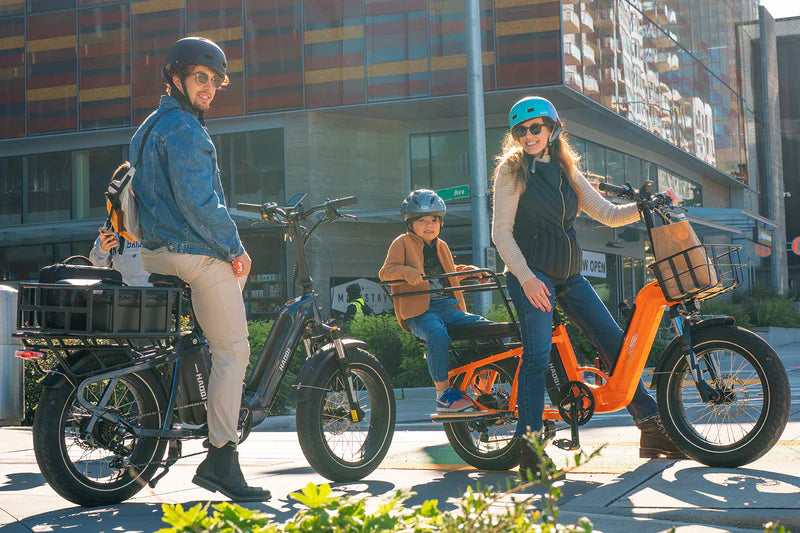 HAOQI Camel Electric Cargo Bike - Latest SUV Ebike (UL Certified)