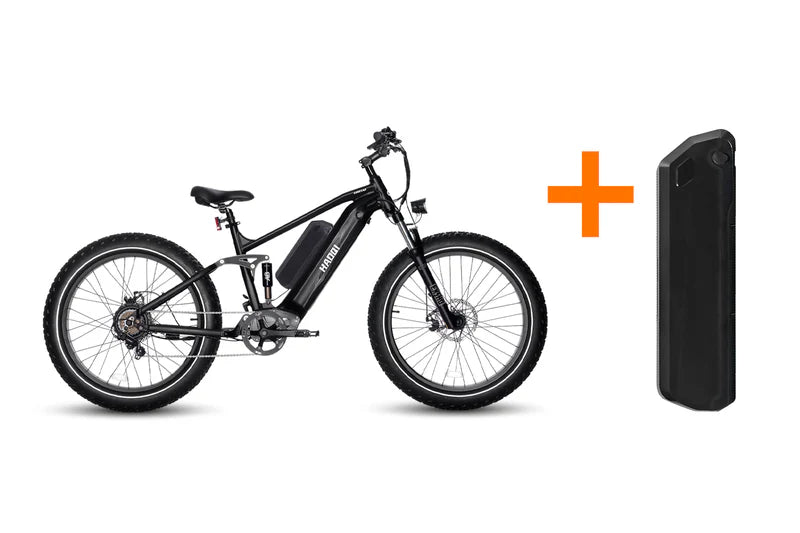 HAOQI Cheetah Full Suspension Electric Bike (UL Certified)