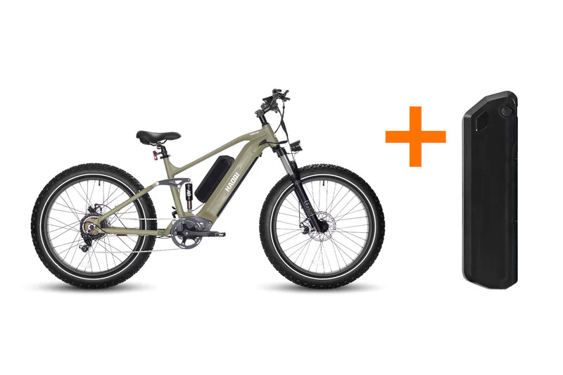 HAOQI Cheetah Full Suspension Electric Bike (UL Certified)