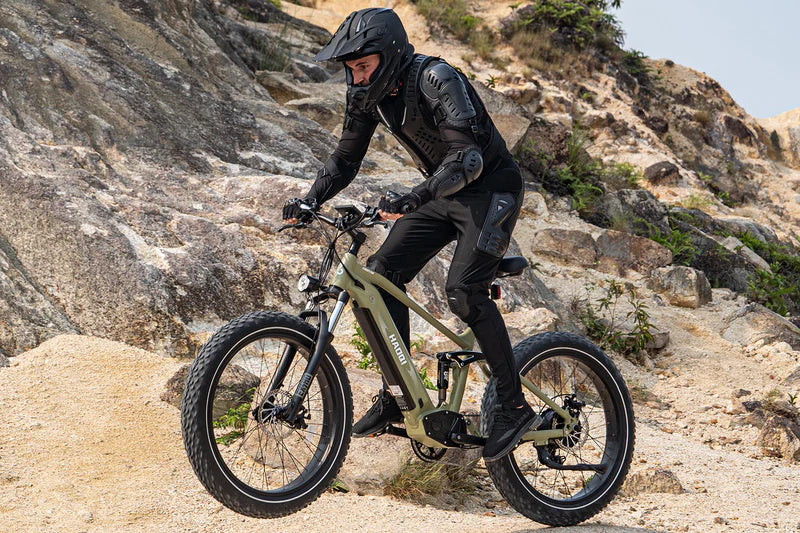 HAOQI Cheetah Full Suspension Electric Bike (UL Certified)