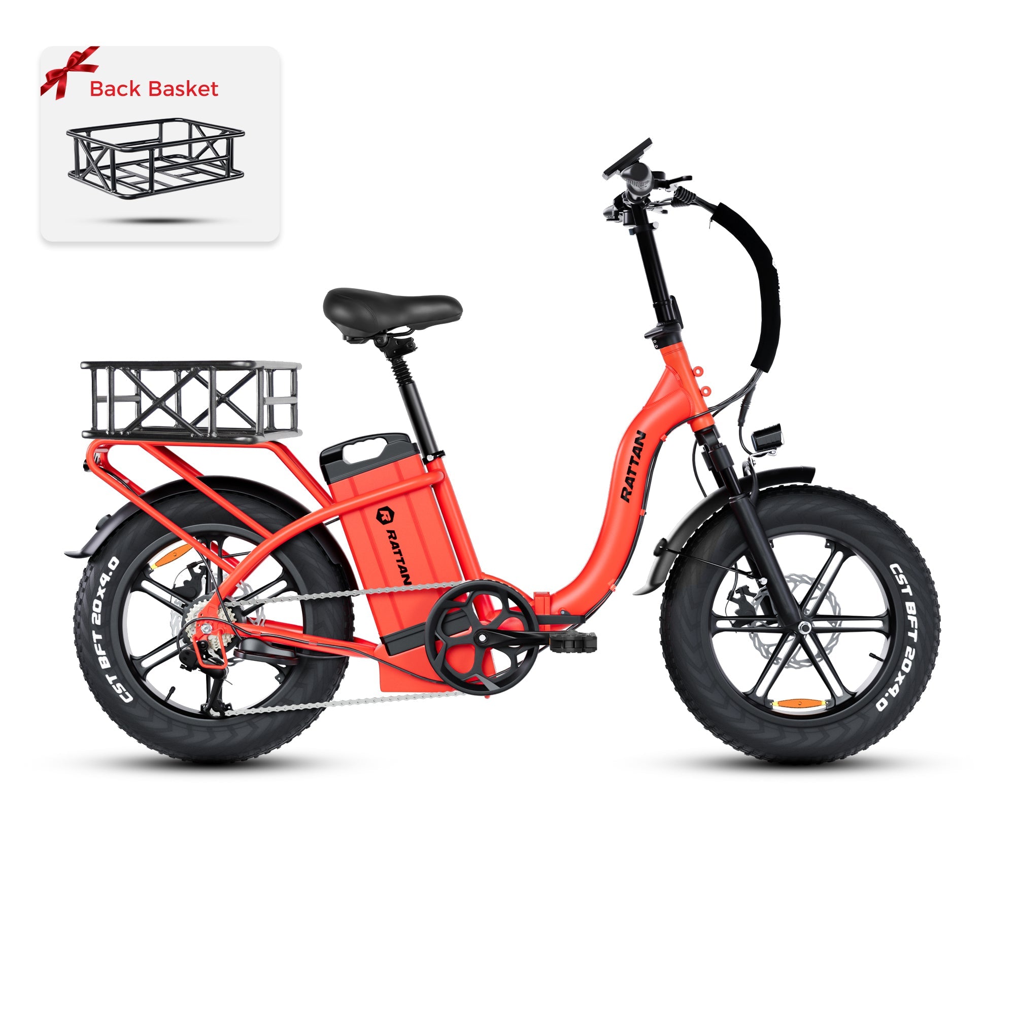 Rattan LF Ultra 1000W Foldable Ebike | UL Safety Certified