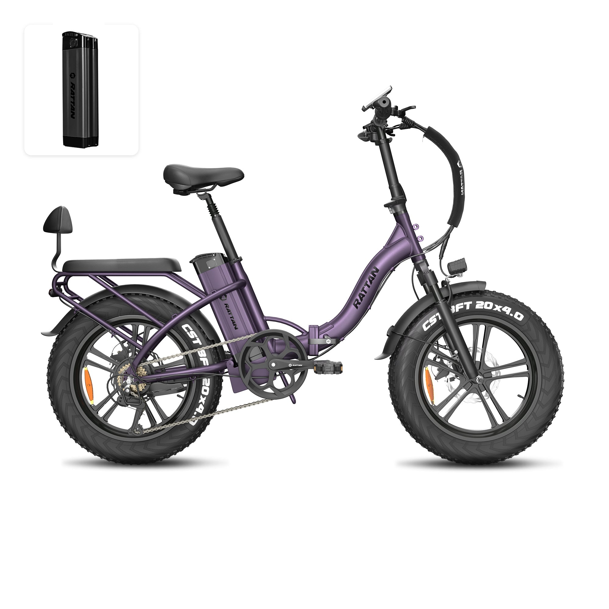 Rattan LF 750 PRO Foldable Ebike | UL Safety Certified