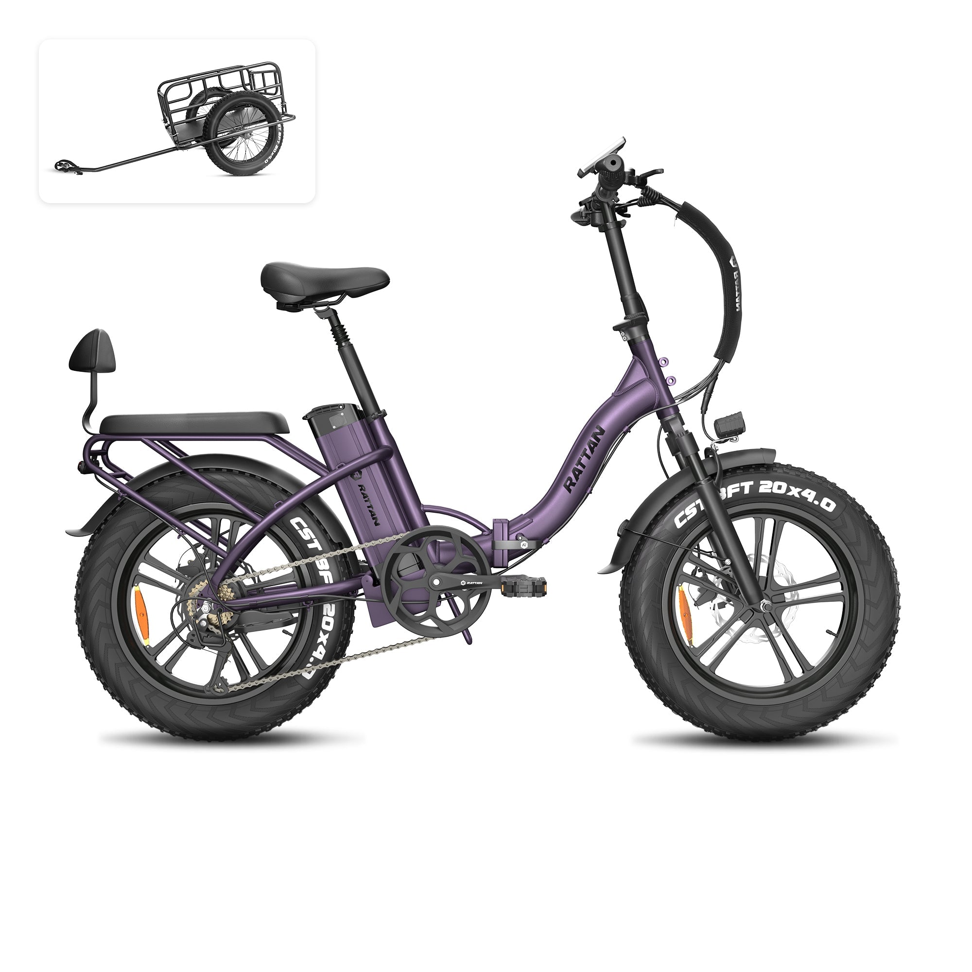 Rattan LF 750 PRO Foldable Ebike | UL Safety Certified