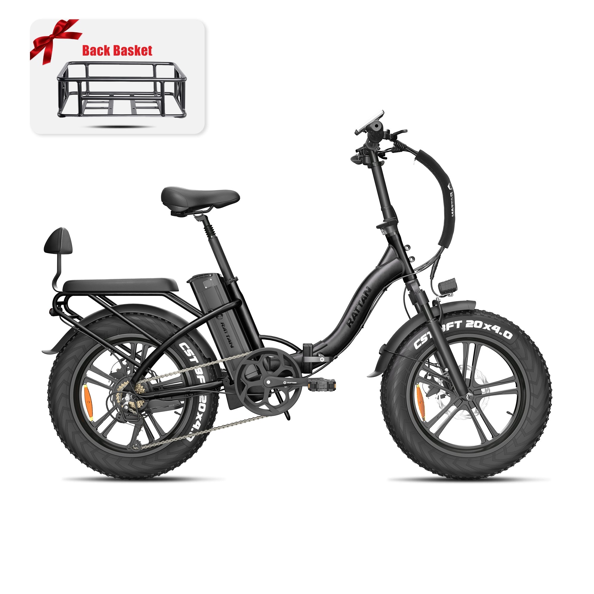 Rattan LF 750 PRO Foldable Ebike | UL Safety Certified