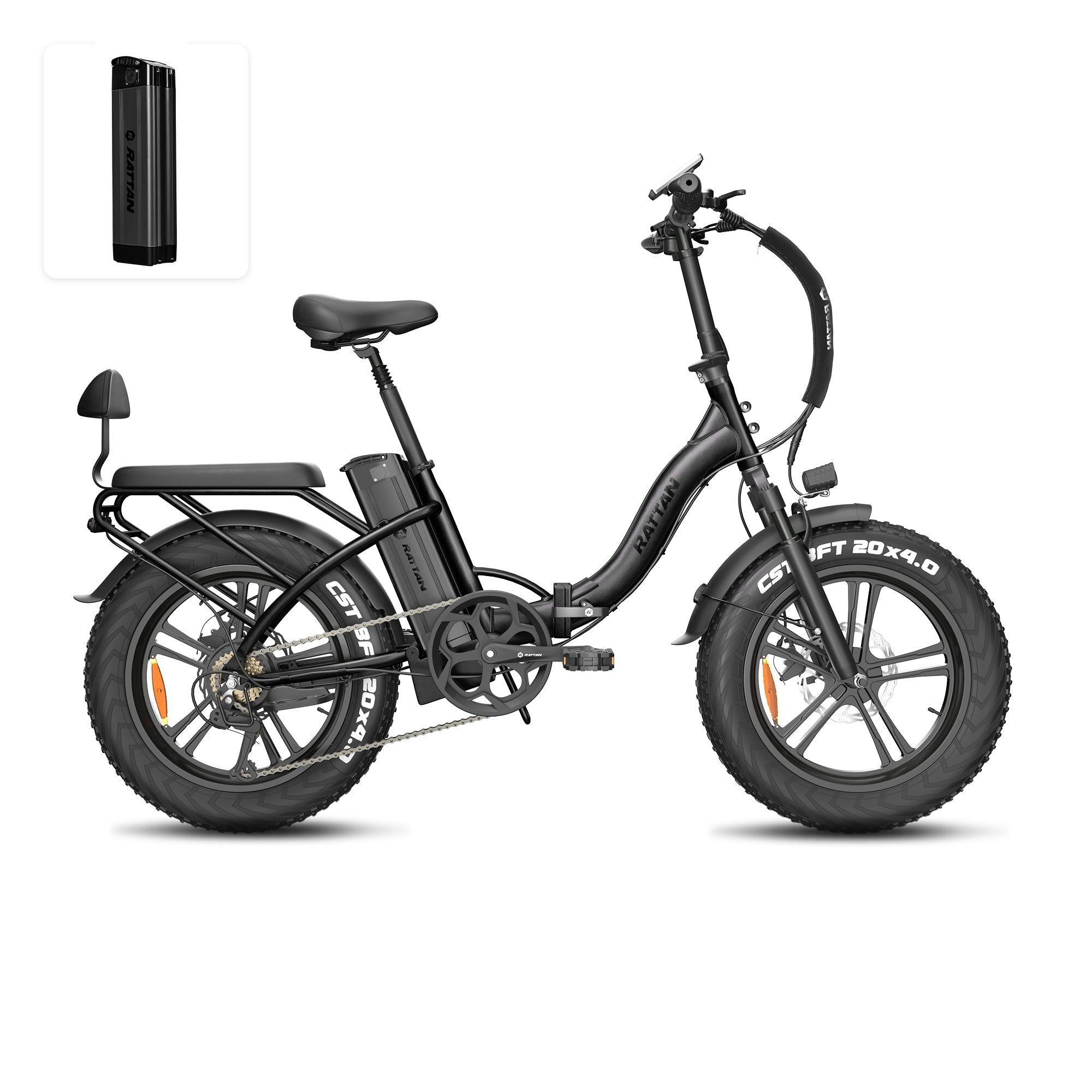 Rattan LF 750 PRO Foldable Ebike | UL Safety Certified