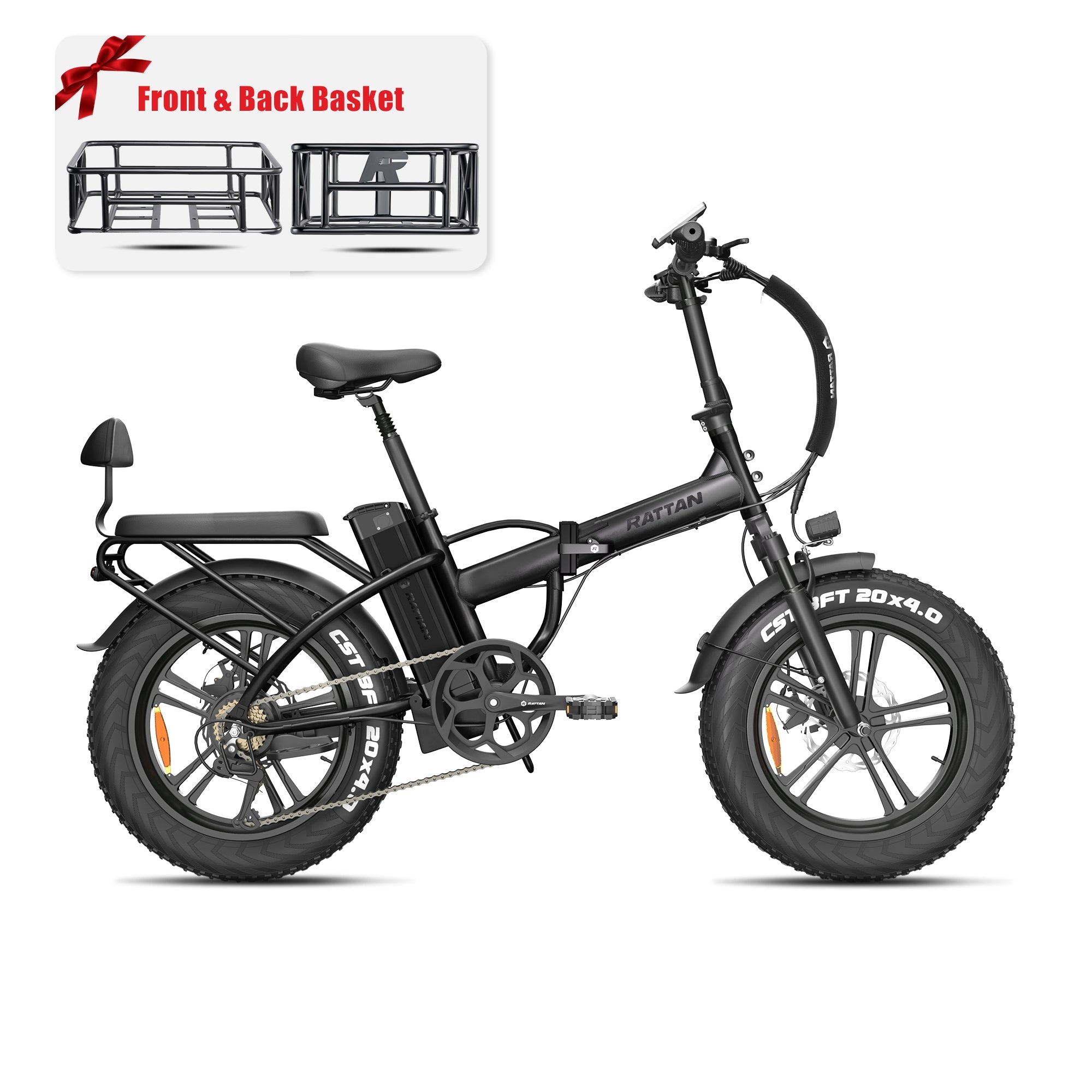 Rattan LM 750 PRO Foldable Ebike