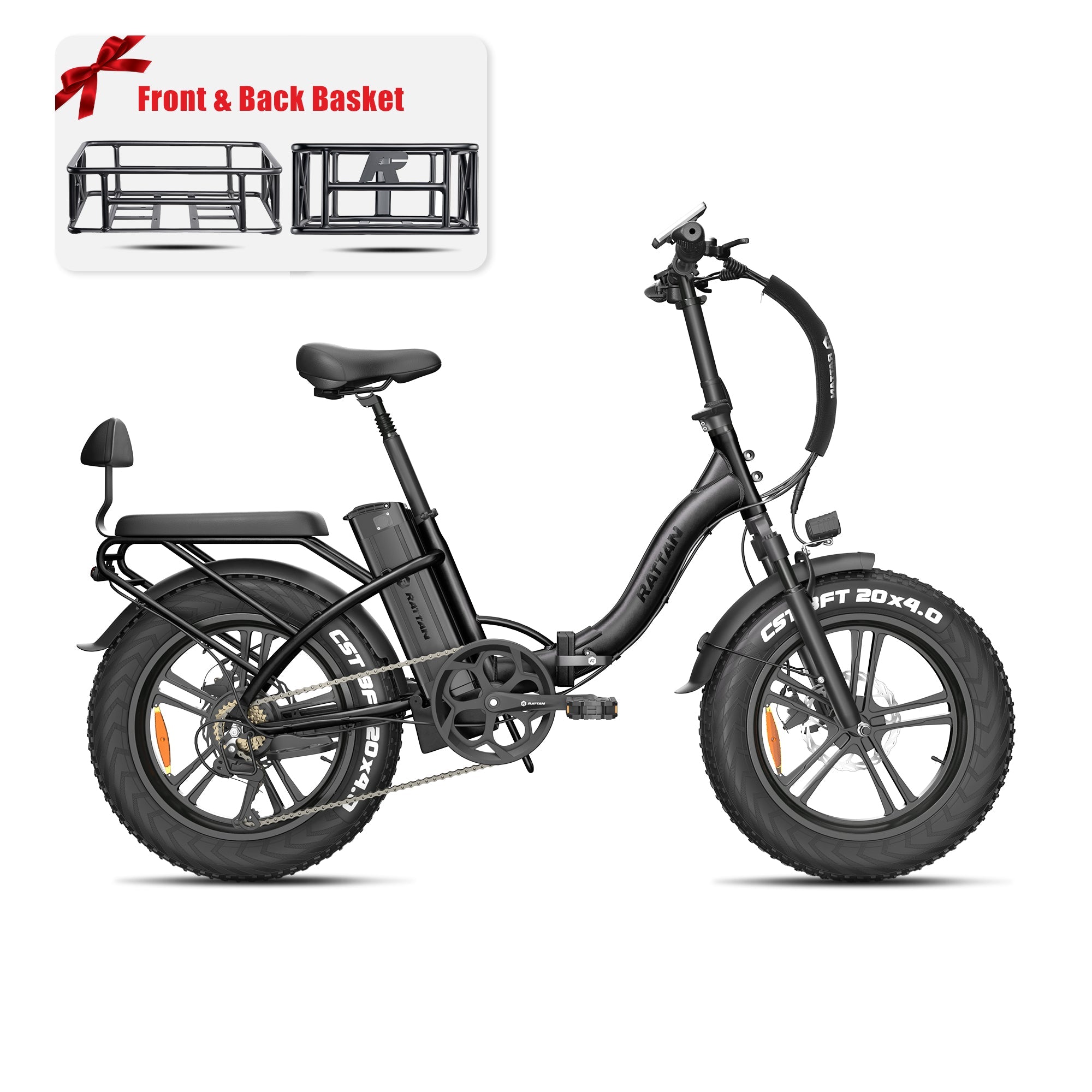 Rattan LF 750 PRO Foldable Ebike | UL Safety Certified
