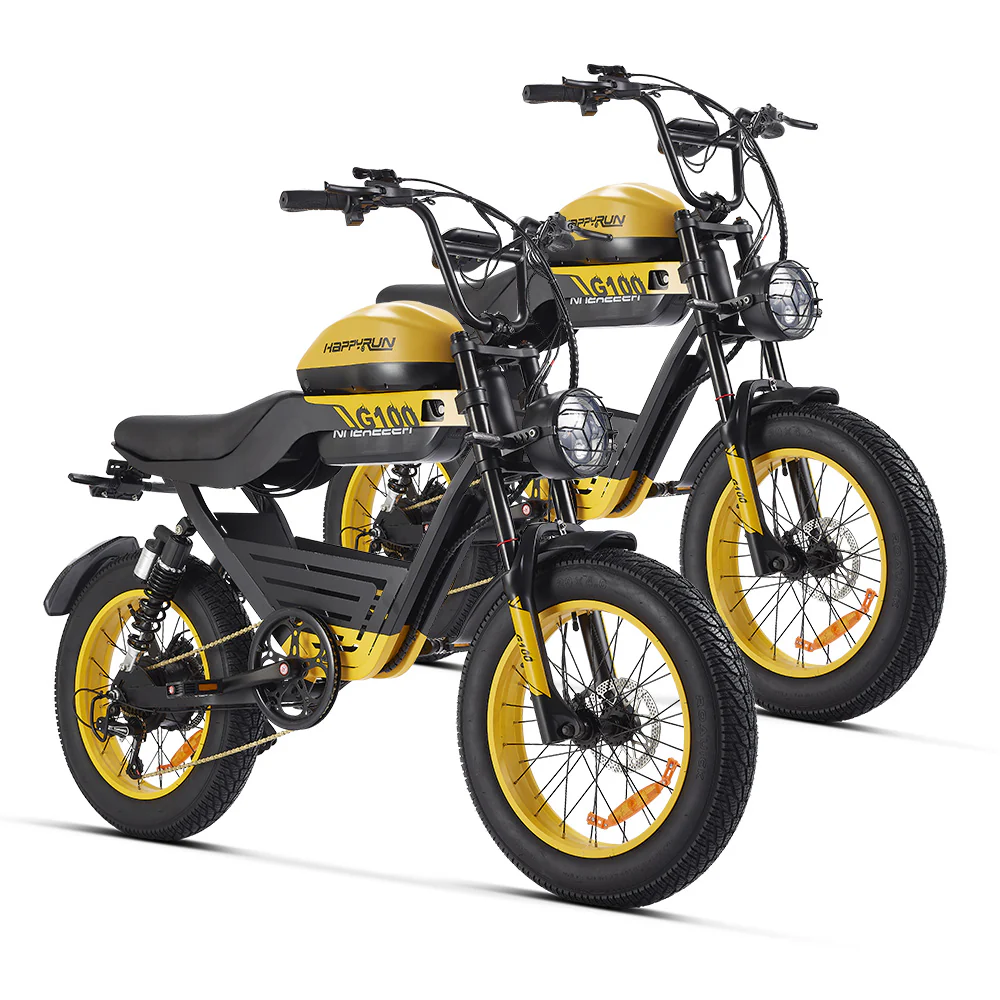 HappyRun G100 Dual Batteries 1000W Fastest Ebike(used)