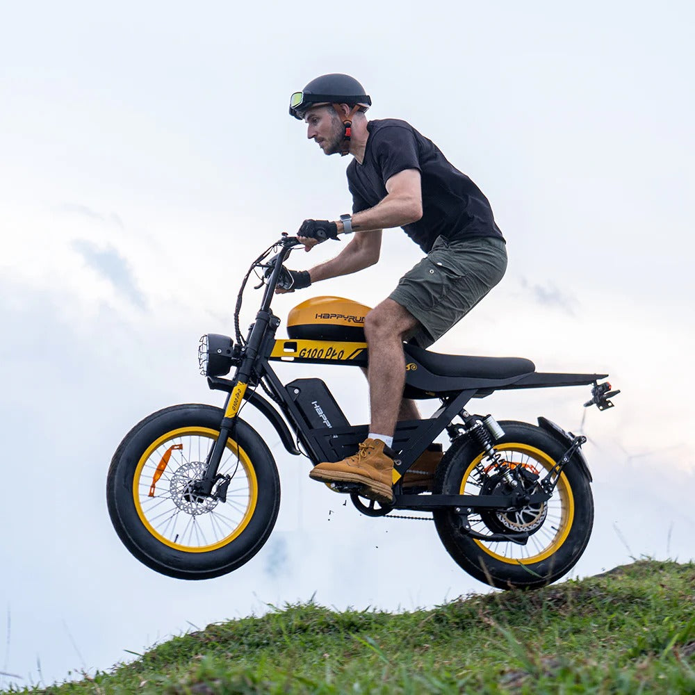 HappyRun G100 Pro Fastest 6000W Electric Bike Motorcycle + 4 Years Warrarty