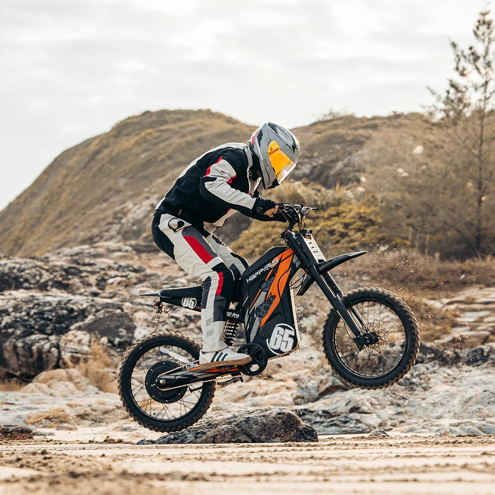 HappyRun G300 Pro Electric Dirt Bike 6500W 2025 New + Free 4 Years Warranty