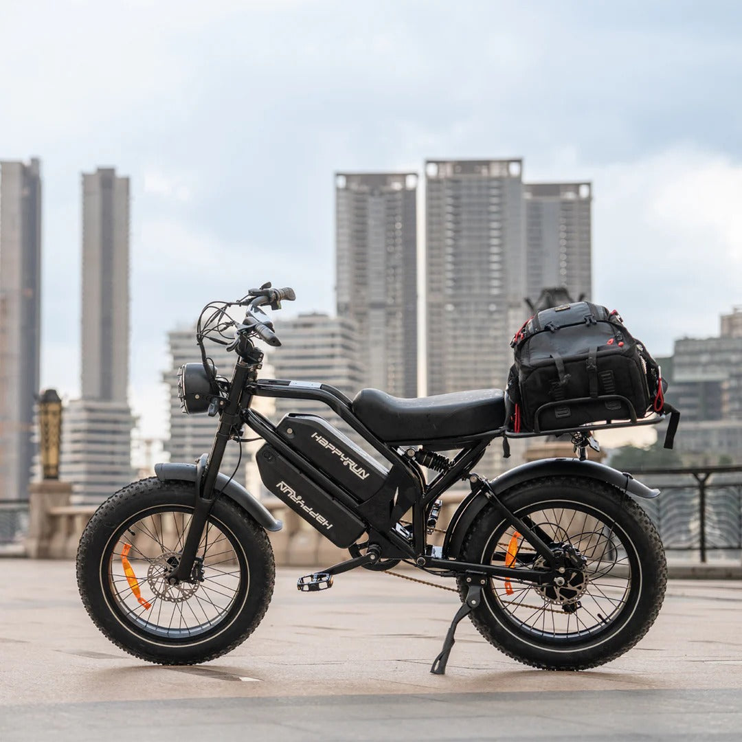 HappyRun G70 2000W Dual Battery Fast Electric Cargo Bike 2025 NEW + Free 4 Years Warranty