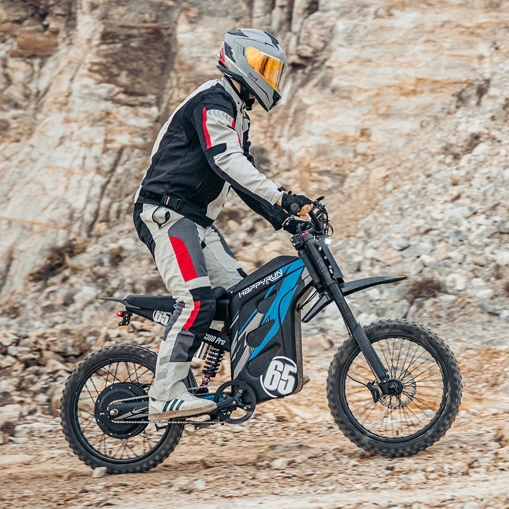HappyRun G300 Pro Electric Dirt Bike 6500W 2025 New + Free 4 Years Warranty