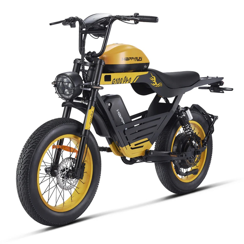 HappyRun G100 Pro Fastest 6000W Electric Bike Motorcycle + 4 Years Warrarty
