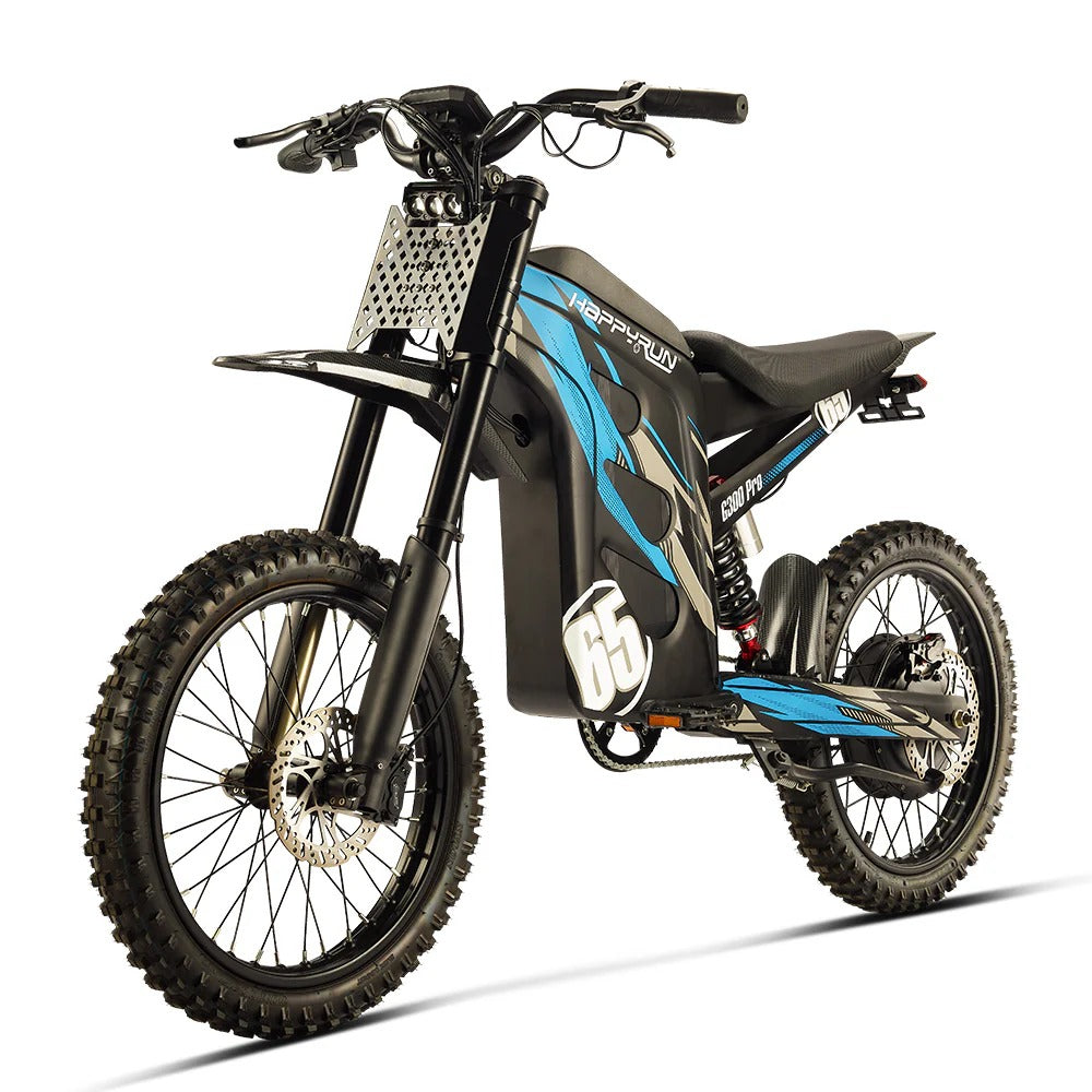 HappyRun G300 Pro Electric Dirt Bike 6500W 2025 New + Free 4 Years Warranty