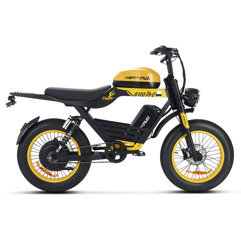 HappyRun G100 Pro Fastest 6000W Electric Bike Motorcycle + 4 Years Warrarty
