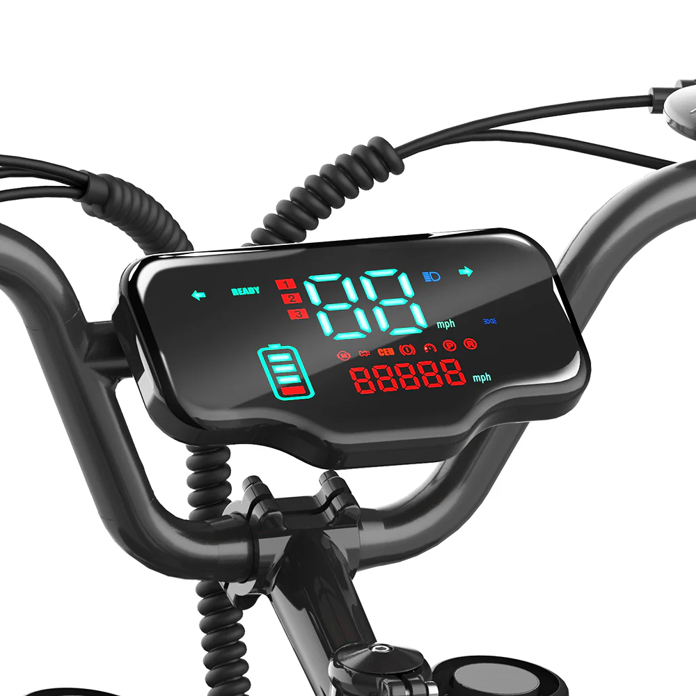 HappyRun Tank G50 Electric Bike Cargo Black City E-bike + 4 Years Warranty