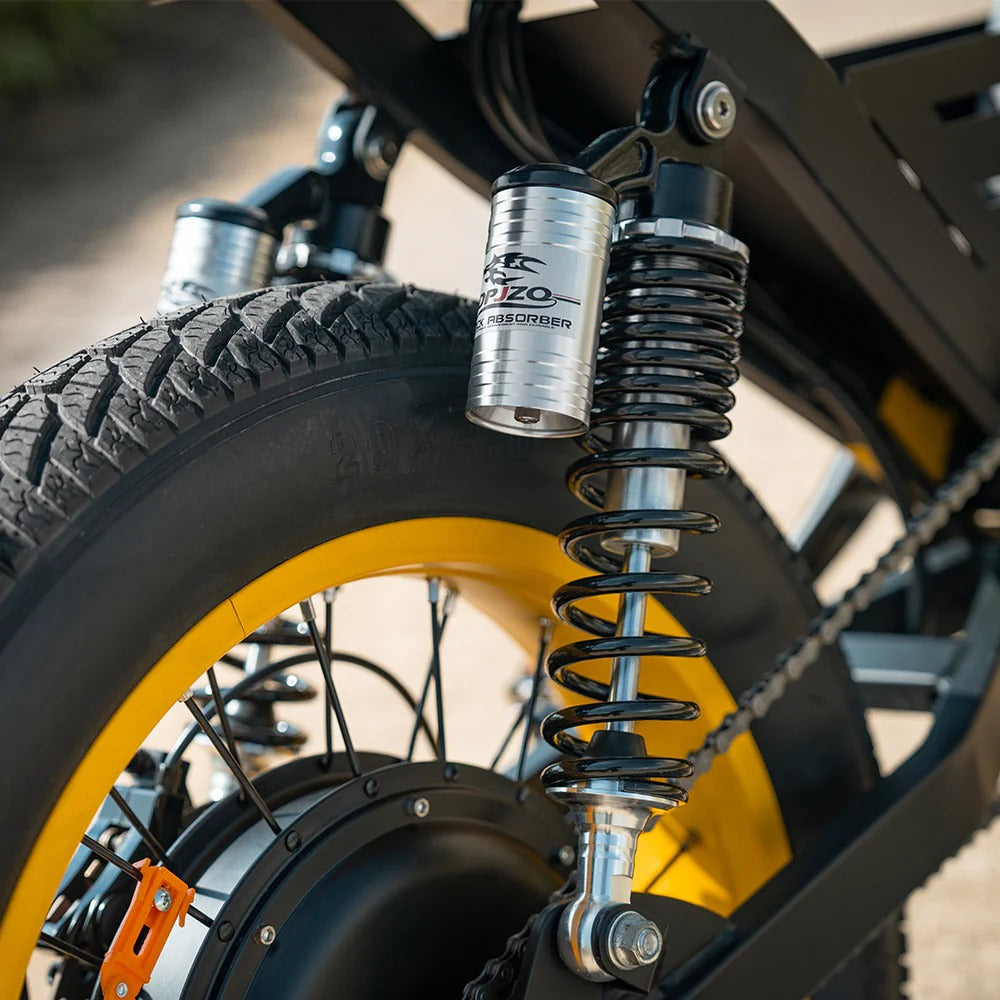 HappyRun G100 Pro Fastest 6000W Electric Bike Motorcycle + 4 Years Warrarty