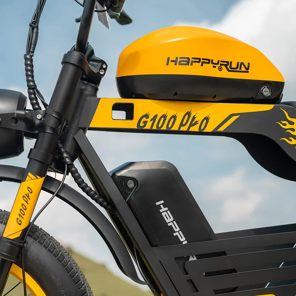 HappyRun G100 Pro Fastest 6000W Electric Bike Motorcycle + 4 Years Warrarty