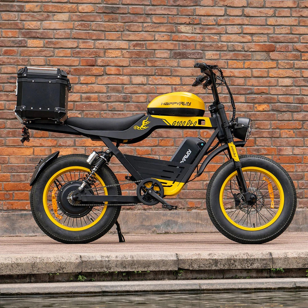 HappyRun G100 Pro Fastest 6000W Electric Bike Motorcycle + 4 Years Warrarty