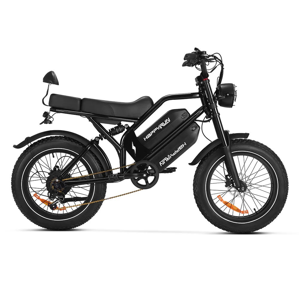 HappyRun G70 2000W Dual Battery Fast Electric Cargo Bike 2025 NEW + Free 4 Years Warranty