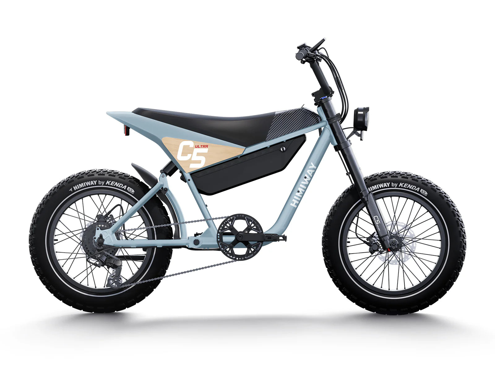 Himiway C5 | Electric Motorbike - Top Speed 20mph | UL Safety Certified