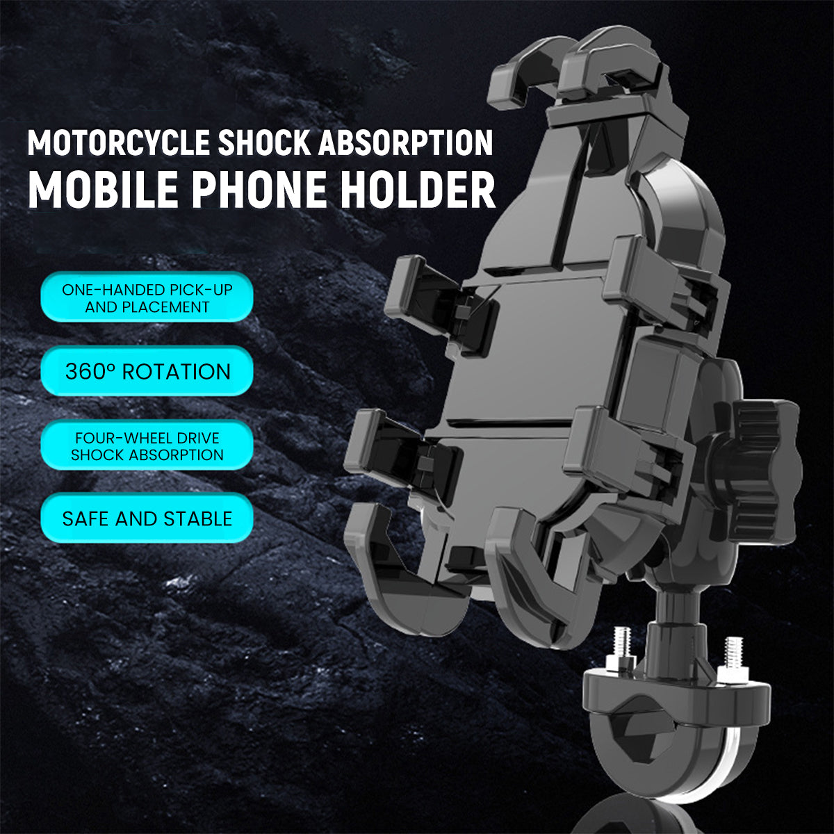 LLAMA EBIKE Shock-absorbing Mobile Phone Holder