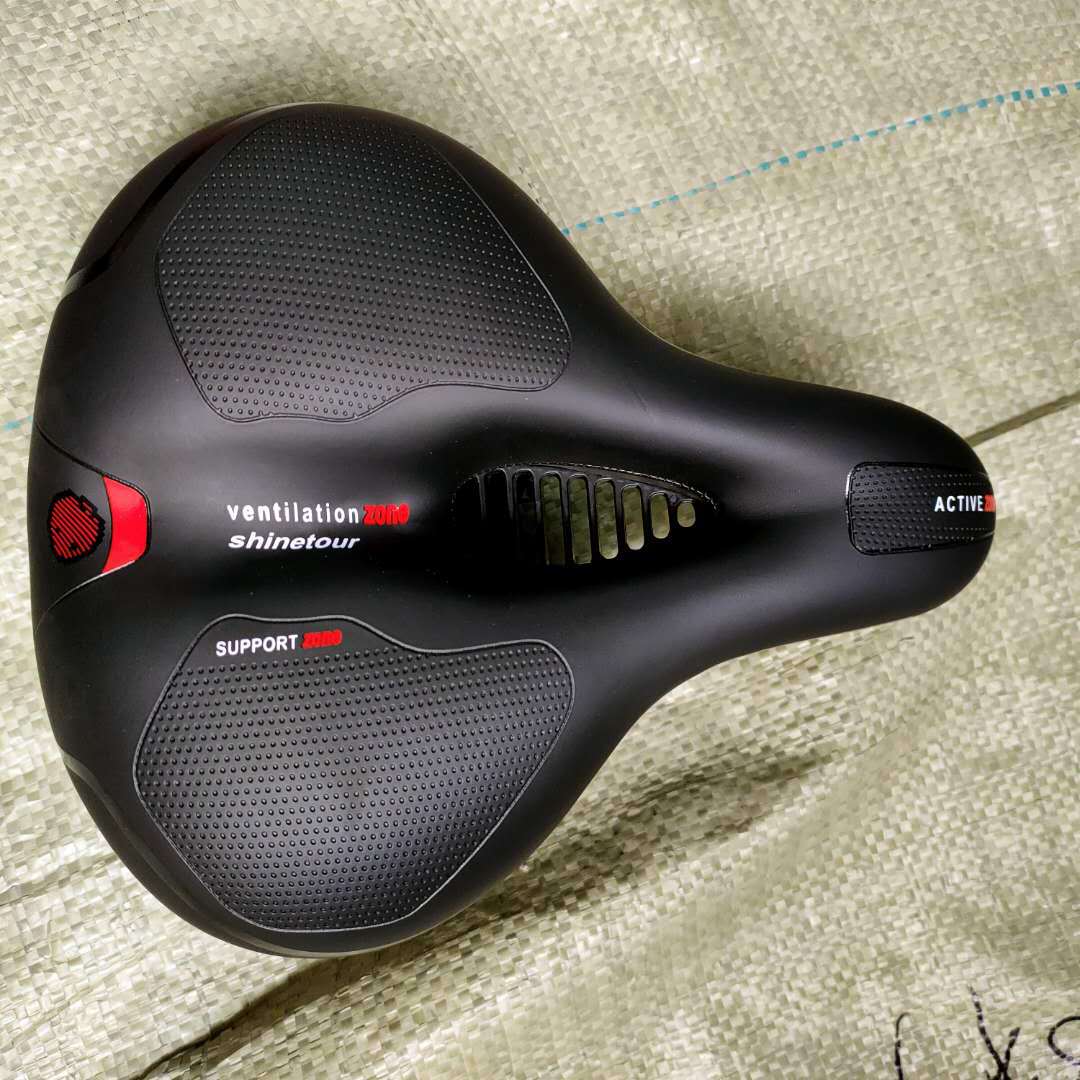 LLAMA EBIKE Reflective Shock Absorbing Hollow Big Butt eBike Saddle Seat