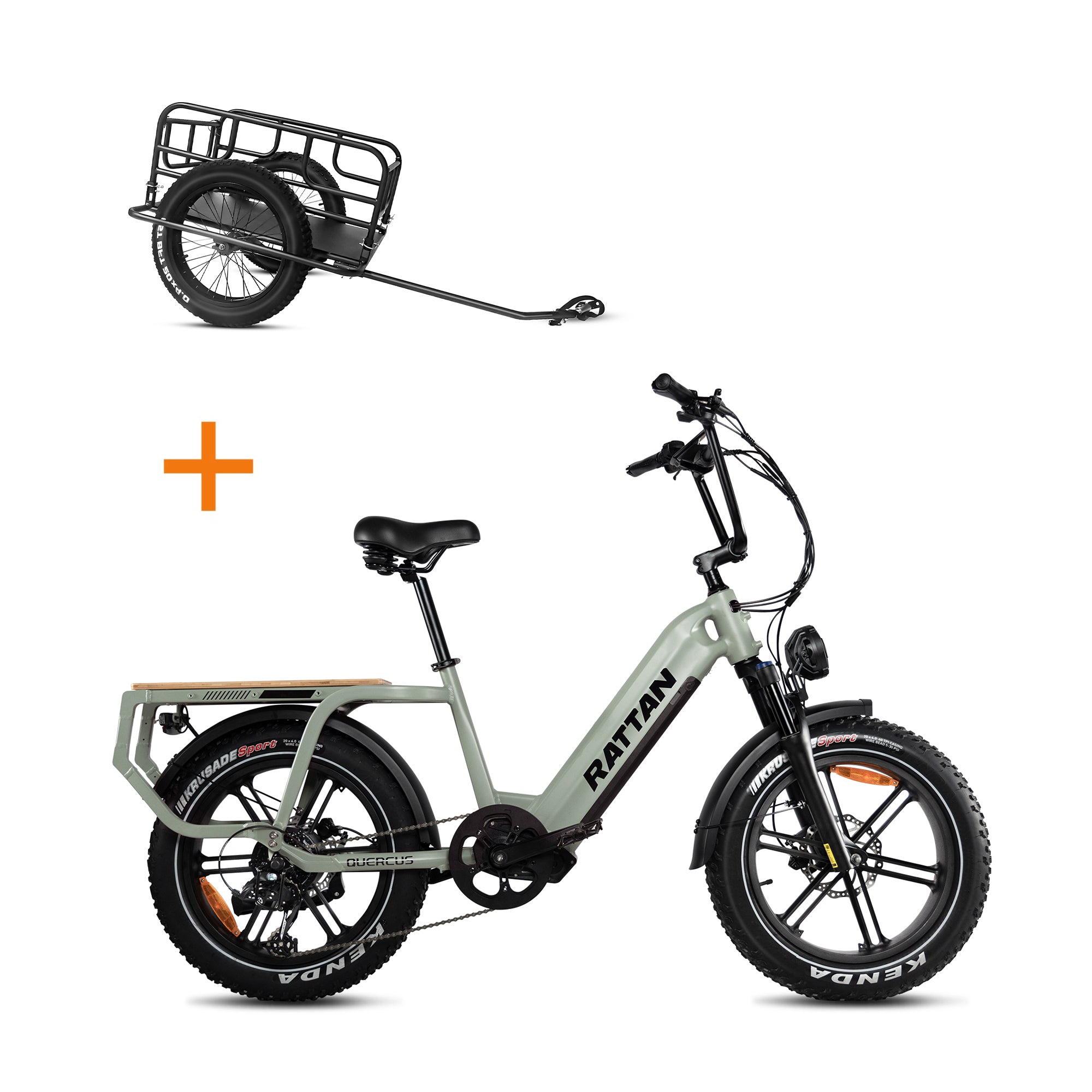 Ratter Quercus Premium Long Range Utility Ebike | UL Safety Certified + 4 Years Warranty