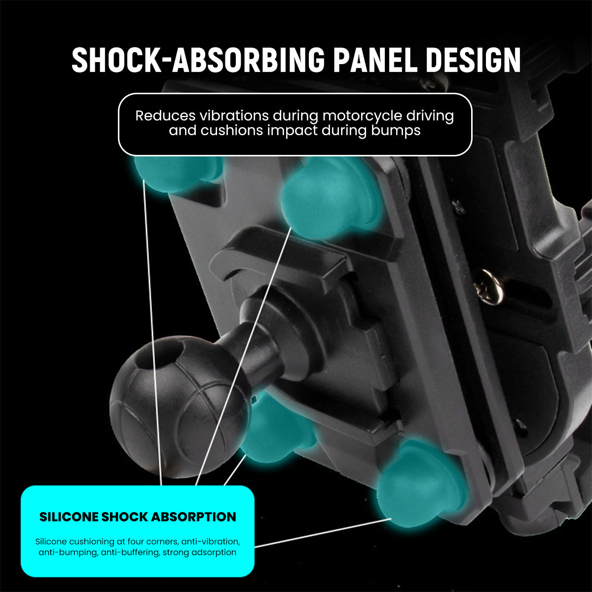 LLAMA EBIKE Shock-absorbing Mobile Phone Holder