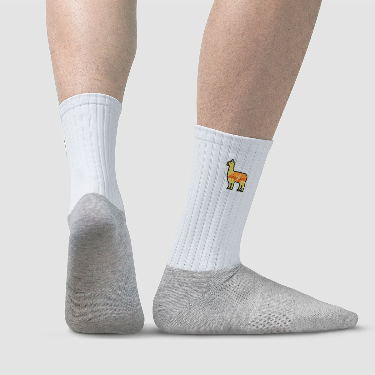 LLAMA EBIKE Wool Cycling Socks
