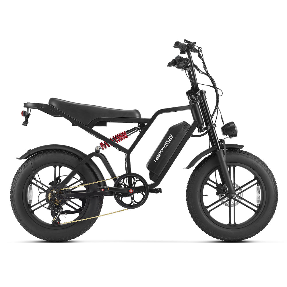 Happyrun Tank G60 1500W Electric Dirt Bike Fat Tire All Terrain