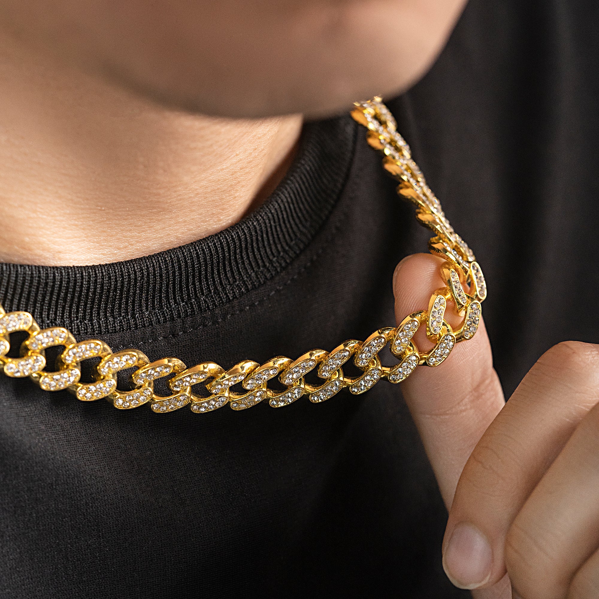 12mm LLAMA EBIKE Cuba Chain Pendant Merch