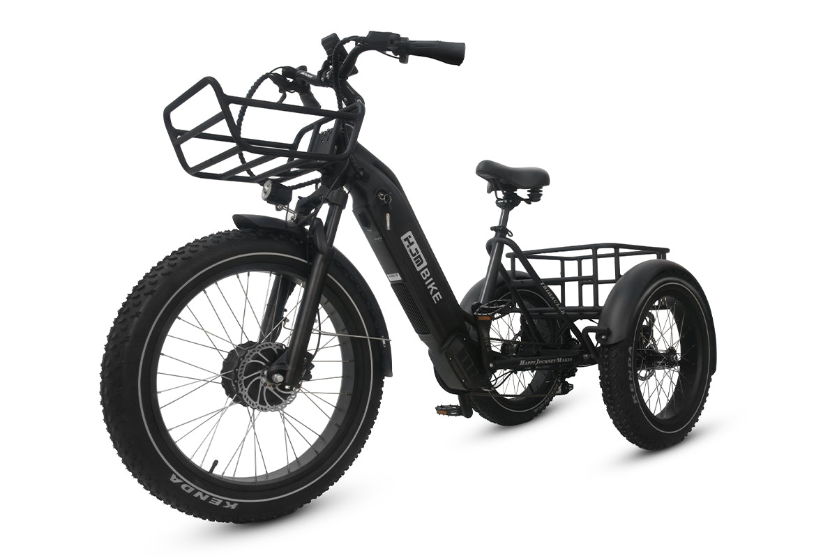 HJM TriHauler Cargo Fat Tire Etrike (Fully Assembled)